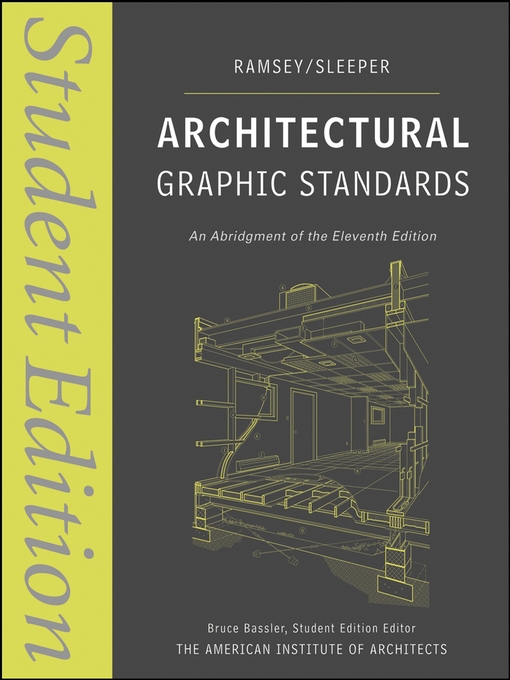 Title details for Architectural Graphic Standards by Charles George Ramsey - Available